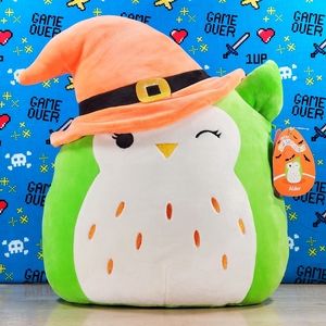 Squishmallow Alder the Owl 12" UltraSoft Stuffed Halloween Kids Toy Plush NWT